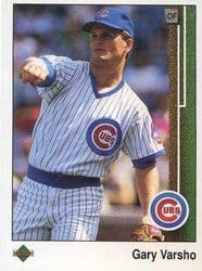 1989 Upper Deck Base Set Gary Varsho #321 card