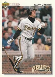 1992 Upper Deck Base Set Gary Varsho #217 card