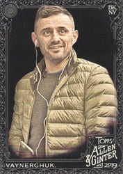 2019 Topps Allen & Ginter X Base Set Gary Vaynerchuk #155 card