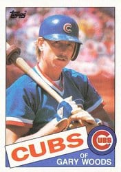 1985 Topps Base Set Gary Woods #46 card