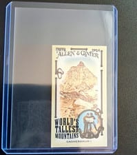 2024 Topps Allen & Ginter World’s Tallest Mountains Gasherbrum I #WTM-11 card