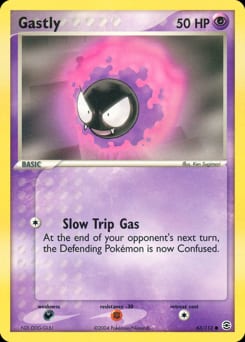 FireRed & LeafGreen Gastly #63 card