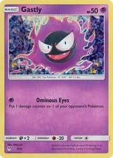McDonald's Collection 2019 Gastly #7 card