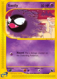 Skyridge Gastly #57 card