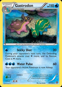 Steam Siege Gastrodon #29 card