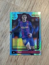 2021 Topps Merlin Chrome UEFA Gavi Aqua #107 card