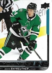 2018-19 Upper Deck Base Set Gavin Bayreuther #467 card
