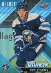 2024-25 Upper Deck Allure Base Set Gavin Brindley #136 card