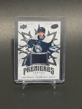 2024-25 Upper Deck Ice Ice Premieres Jersey Gavin Brindley #IPJ-17 card