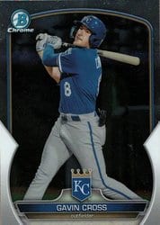 2023 Bowman Chrome Prospects Gavin Cross #BCP-160 card