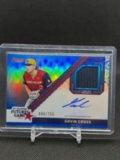 2024 Bowman's Best 2024 MLB All-Star Futures Game Autograph Relics Gavin Cross #FGRA-GC card