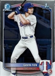 2025 Bowman Draft Chrome Gavin Fien #BDC-15 card