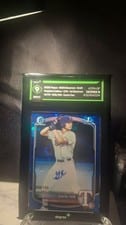 2025 Bowman Draft Sapphire Sapphire Chrome Prospect Autographs Gavin Fien #CPA-GF card