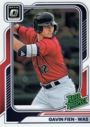 2026 Donruss Optic Gavin Fien #189 card