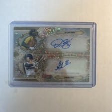 2025 Bowman's Best Family Tree Dual Autographs Gavin Fien/Dylan Fien #FDA-FI card