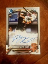 2025 Bowman Draft Chrome Prospect Autographs Gavin Kilen #CPA-GK card