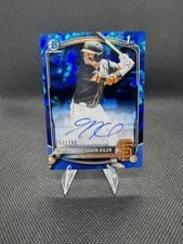 2025 Bowman Draft Sapphire Sapphire Chrome Prospect Autographs Gavin Kilen #CPA-GK card