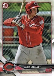 2018 Bowman Prospects Gavin LaValley #BP119 card
