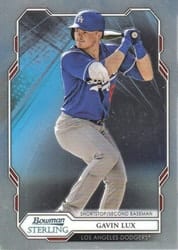 2019 Bowman Sterling Base Set Gavin Lux #BPR-32 card