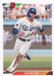 2020 Bowman Heritage Base Set Gavin Lux #71 card