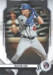 2020 Bowman Sterling Base Set Gavin Lux #BSR-83 card