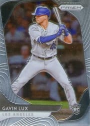 2020 Panini Prizm Base Set Gavin Lux #198 card