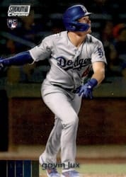2020 Stadium Club Chrome Base Set Gavin Lux #298 card