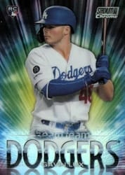 2020 Stadium Club Chrome Beam Team Gavin Lux #BT-15 card