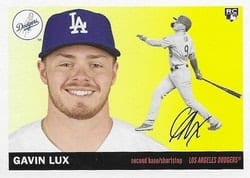 2020 Topps Archives Base Set Gavin Lux #78 card