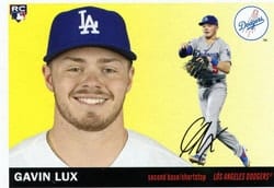 2020 Topps Archives Base Set Gavin Lux #78 card