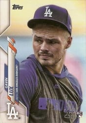 2020 Topps Base Set Gavin Lux #292c card