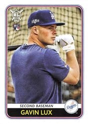 2020 Topps Big League Base Set Gavin Lux #158 card
