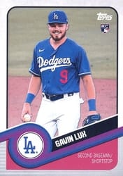 2020 Topps Brooklyn Collection Base Set Gavin Lux #48 card