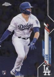 2020 Topps Chrome Base Set Gavin Lux #148 card
