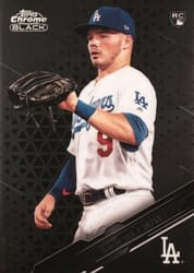 2020 Topps Chrome Black Base Set Gavin Lux #51 card