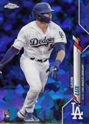 2020 Topps Chrome Sapphire Edition Base Set Gavin Lux #292 card