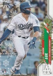 2020 Topps Holiday Base Set Gavin Lux #HW1 card