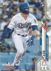 2020 Topps Opening Day Base Set Gavin Lux #70 card