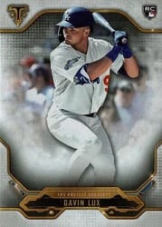 2020 Topps Triple Threads Base Set Gavin Lux #48 card