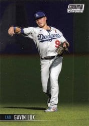 2021 Stadium Club Chrome Base Set Gavin Lux #20 card