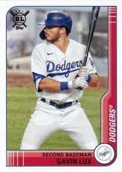2021 Topps Big League Base Set Gavin Lux #209 card