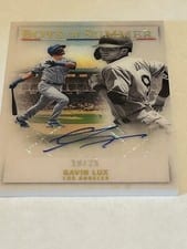 2022 Panini Chronicles Boys of Summer Autographs Gavin Lux #BOS-GL card