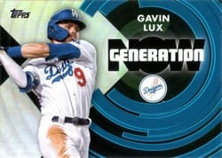 2022 Topps Generation Now Gavin Lux #GN-16 card