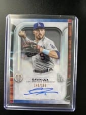 2022 Topps Tribute Autographs Gavin Lux #TA-GL card