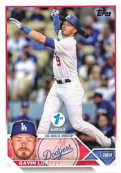 2023 Topps 1st Edition Base Set Gavin Lux #247 card