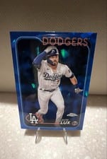 2024 Topps Chrome Sapphire Edition Base Set Gavin Lux #519 card