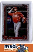 2025 Topps Chrome Logofractor Edition Base Set Gavin Lux #237 card