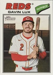 2026 Topps Heritage Base Set Gavin Lux #352 card
