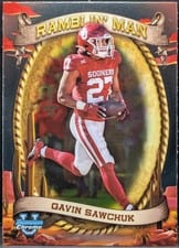 2024 Bowman University Chrome Ramblin' Man Set Gavin Sawchuk #RM-13 card