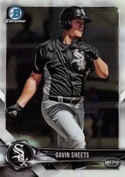 2018 Bowman Chrome Prospects Gavin Sheets #BCP243 card